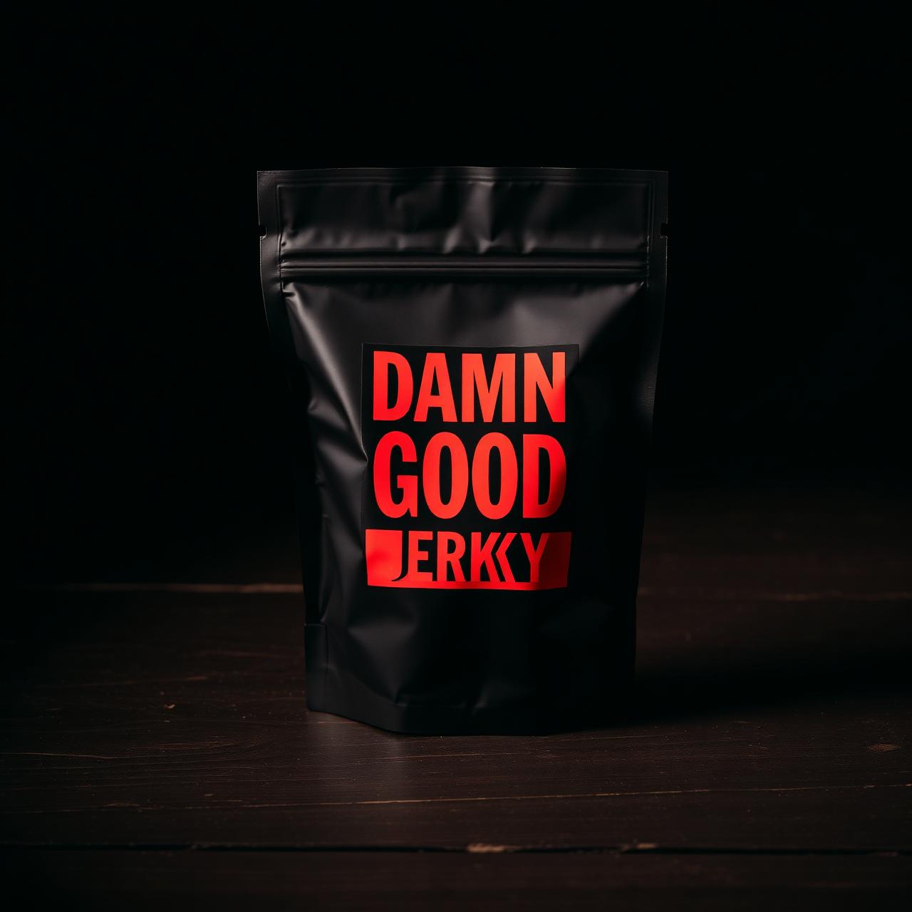 Damn Good Jerky pouch